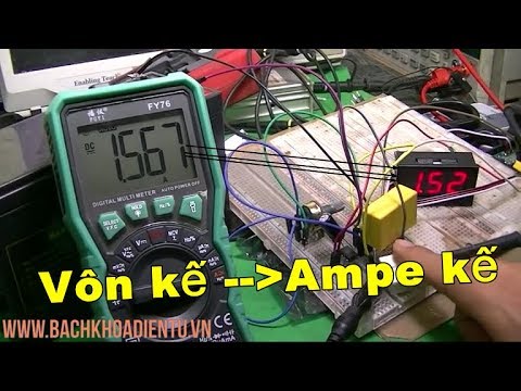 Video Cách biến Vôn kế thành Ampe kế như thế nào ? - youtube