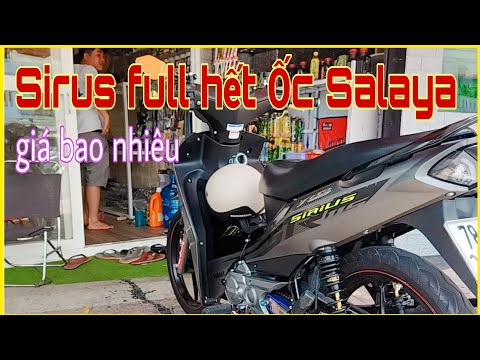 Video ???? Sirus Full ốc salaya inox 304 lên một số đồ chơi - youtube