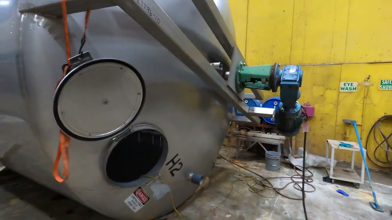 7500 Gallon Mix Tank.