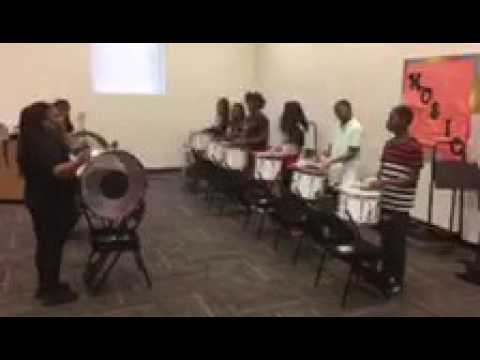 Cowan Road Middle School Percussion Section - Funky Walk by Johnny Soul