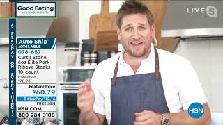 Curtis Stone 6 oz. Elite Pork Ribeye Steaks 10count