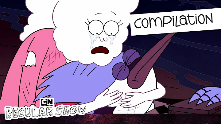 Mordecai RISKING it all... | Regular Show Compilation | Cartoon Network