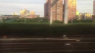 133次普悠瑪往潮州通過新左營站(超越3187次區間車)