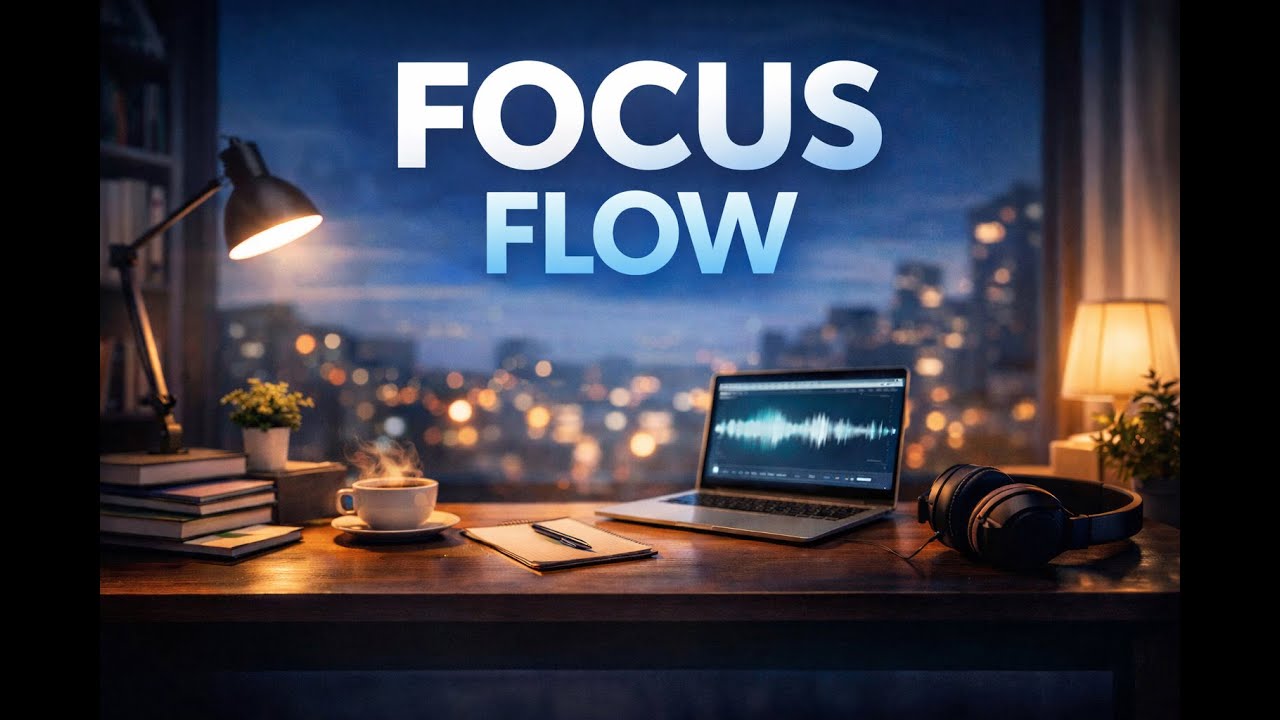 로파이 EDM ⚡ | 작업·공부용 Focus Flow (1 Hour)