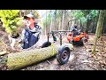&#39;A Day in the Life&#39; at My Off Grid Property! | Fish Pond, Forest Maintenance, Winching, Sawmill Shed