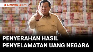 🔴LIVE | Datangi Kejagung, Prabowo Lihat Penyerahan Hasil Penyelamatan Keuangan Negara