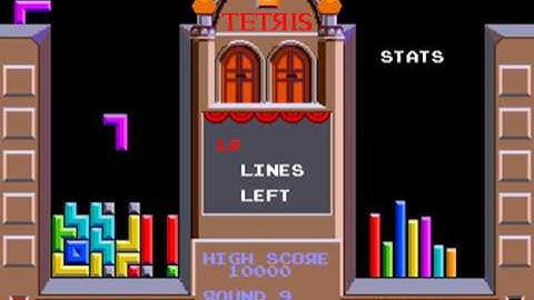 Tetris (Atari Games) (set 1) (Arcade / MAME) - Plays: mgos307