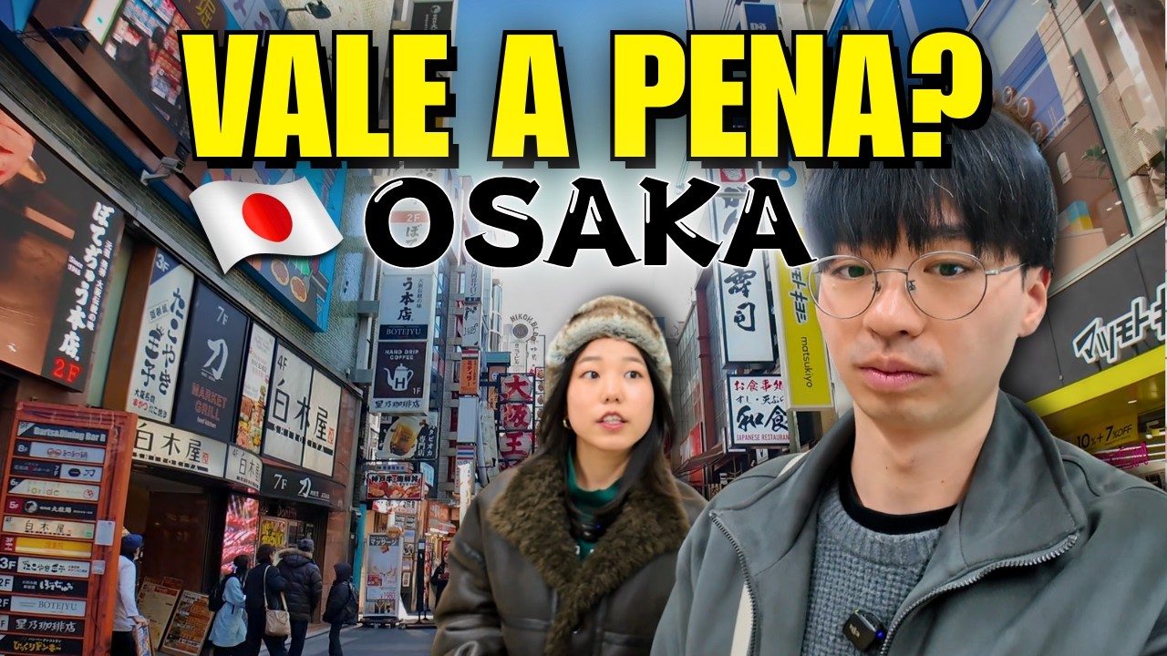 Quanto custa viajar para OSAKA? | Valores reais no Japão