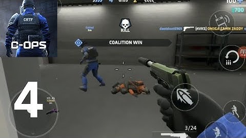 Critical Ops | CSGO Mobile Gameplay Walkthrough Part 4 | Airport Attack(iOS, Android)