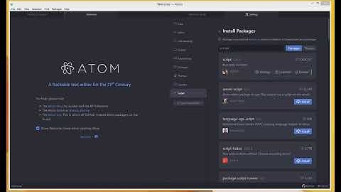 Developing a Python Modern GUI App (Part I)-Setting Up Atom
