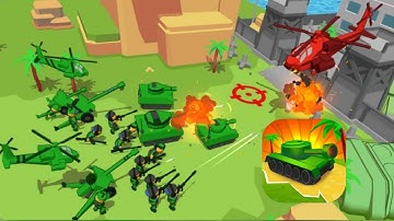 Epic Army Clash 🚀 - Gameplay Walkthrough - Part 1 - Level 1 - 17 (Android,ios)