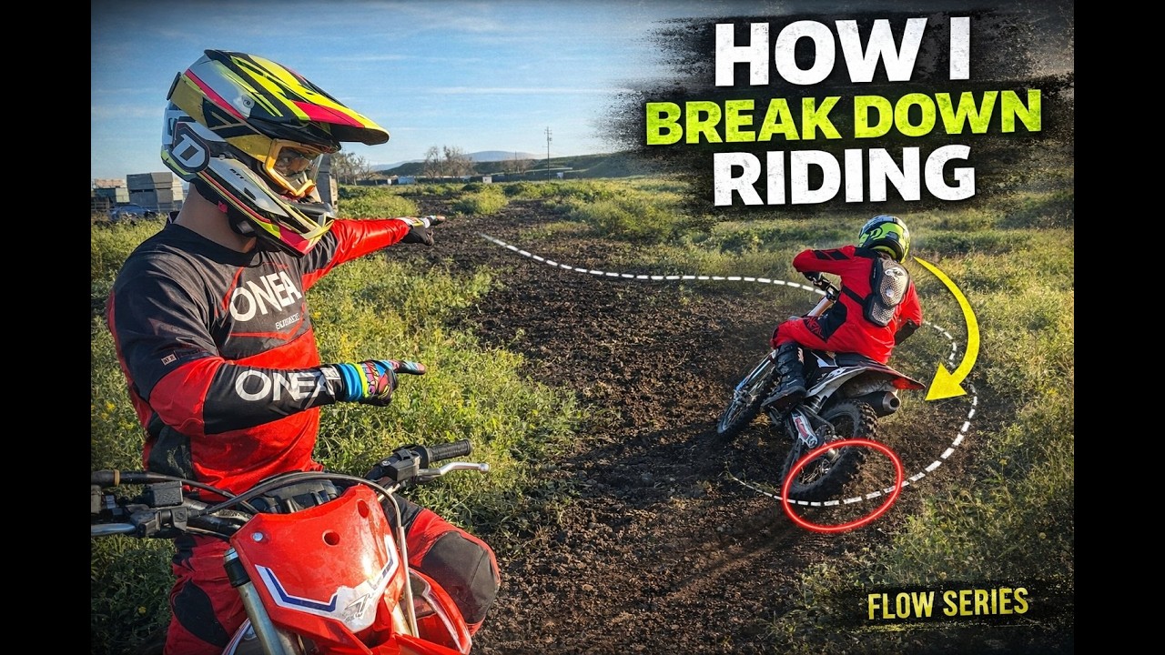 Прекратите гадать. Как анализировать свою езду на мотокроссе (и исправлять ошибки)