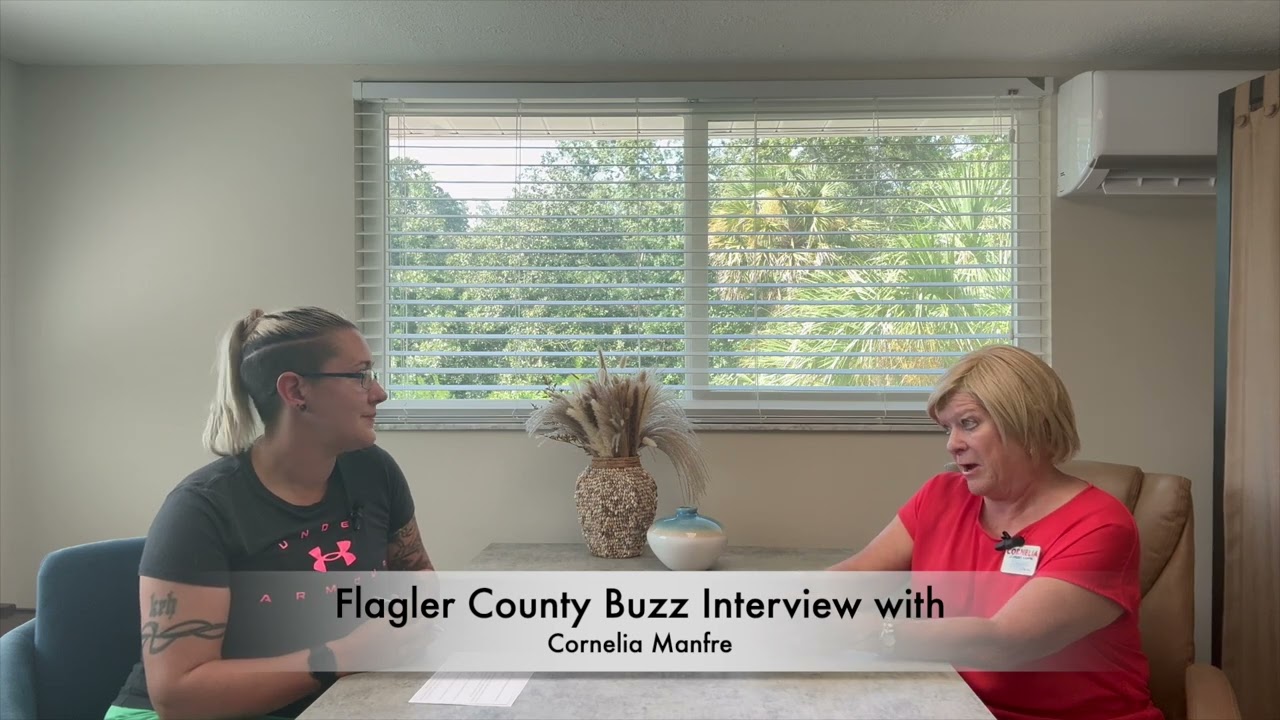 Flagler County Buzz Interview with Cornelia Manfre on her Bid for Palm Coast Mayor