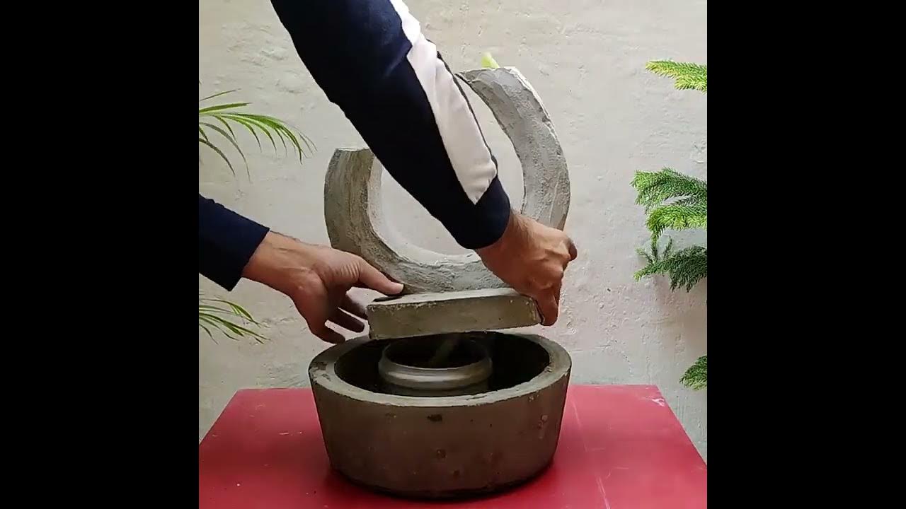 How to make Water Fountain YouTube