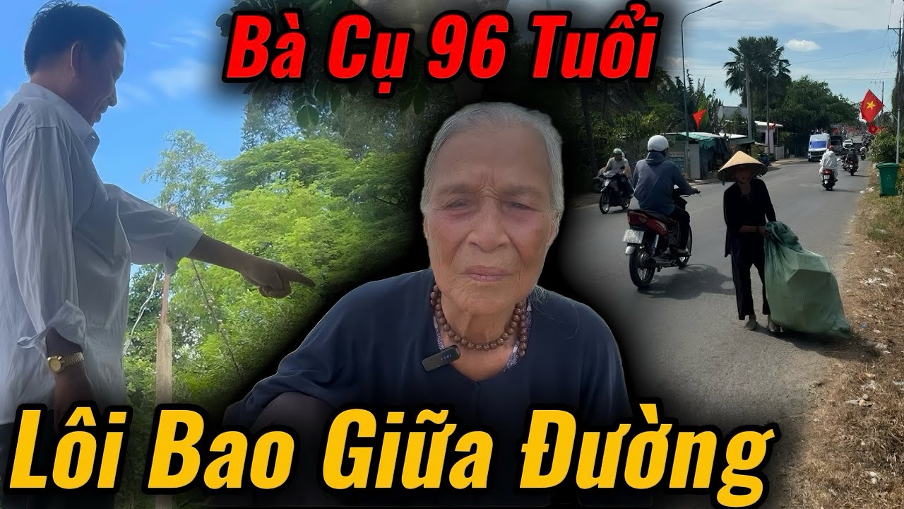 Ứa Lệ , Mùng 2 Tết Phát Hiện Bà Lão 96t Làm Chuyện Này Ngoài Đường Giữa Trưa Nắng 