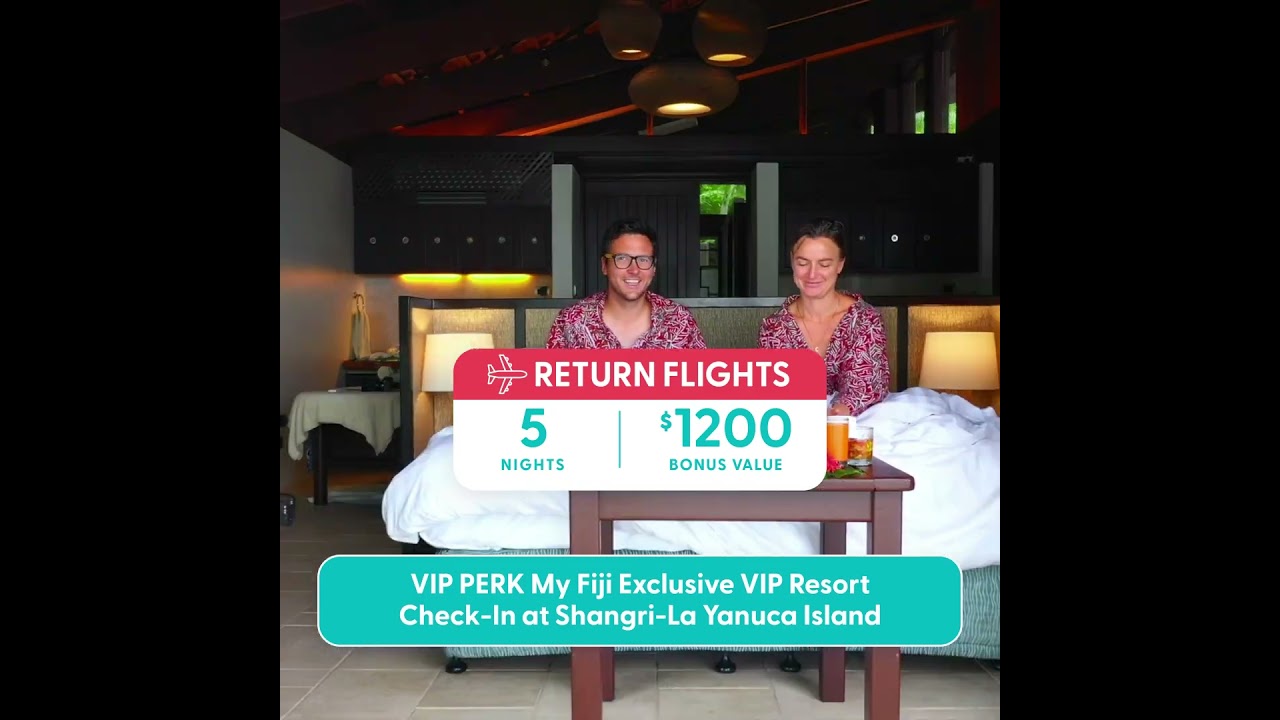 My Fiji | Holiday Like a VIP in Fiji | Shangri-La Yanuca Island, Fiji