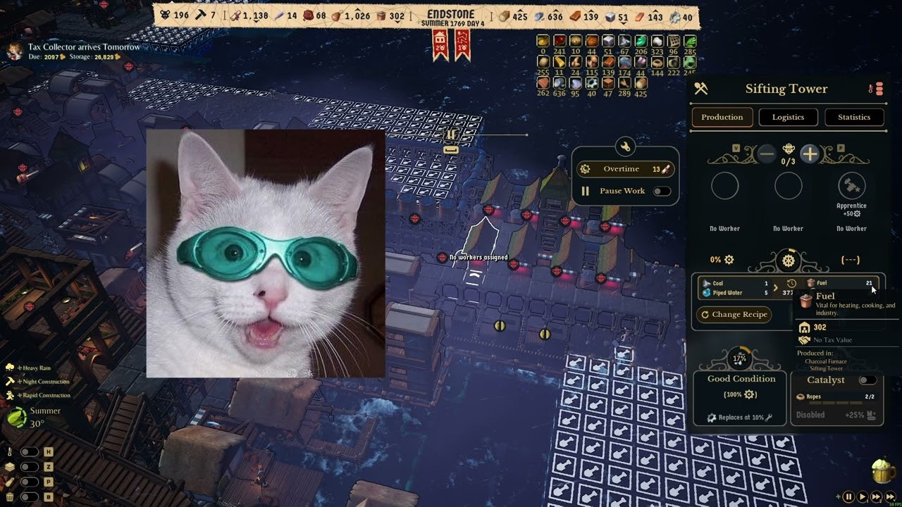 Whiskerwood│PATCH 10 — Усиление топлива, Приоритеты фермерства, Офис управления — Моя реакция!