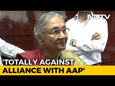 Against AAP Alliance, Will Go By Congress Choice: Sheila Dikshit To NDTV
