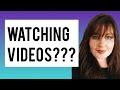 Watching videos : What matters the most?