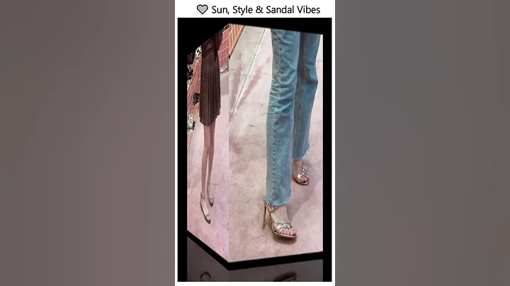 👡 My Favorite Summer Shoe Collection ☀️ #chictoes #sportychic #foot #beautyedit #beautyfocus