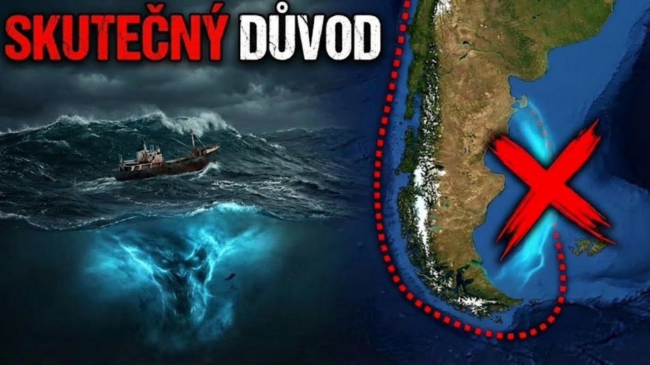 Pod Jižní Amerikou je tajná trasa… ale lodě se jí vyhýbají. Důvod je děsivý