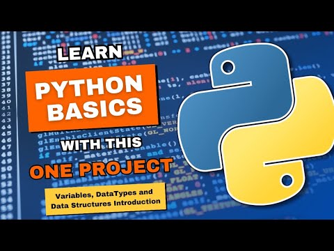 Learn Python fundamentals with a SINGLE Project | Python Beginner ...