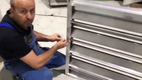 Airtight multi-leaf damper