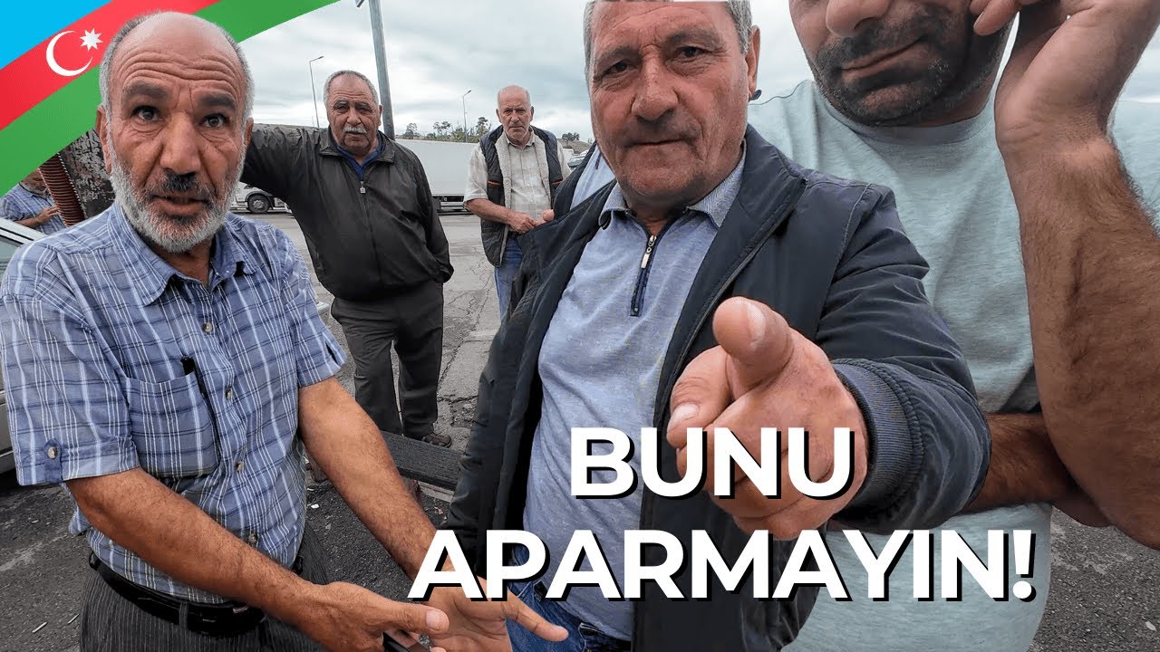 SAKIN AZERBAYCAN'A GELMEYİN! Otobüsle Bakü'den Gürcistan'a Gidiyorum! ~195