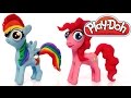 My Little Pony Play Doh clay. How to make My Little Pony