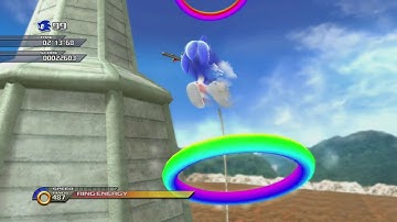 Sonic Unleashed Rooftop Run Act 1 Day Basic Speedrun 3:13.75