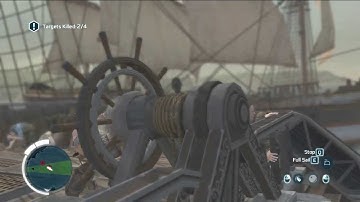 AC3: Tyranny of King Washington DLC - The Redemption - Mission 1 - Dark Waters [100% Sync]