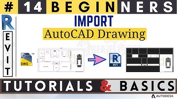 #14 Beginners / IMPORT AutoCAD Drawings into REVIT / Insert / Revit Tutorials & Basics / in Hindi