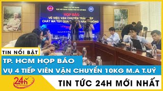 Tin nóng mới nhất chiều 17\/3: Họp báo vụ 4 tiếp viên Vietnam Airlines vận chuyển hơn 10 kg ma tuý