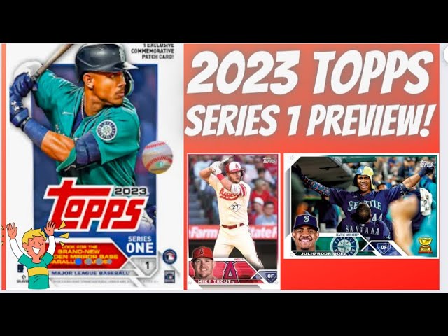 2023 Topps Series 1 Baseball Checklist