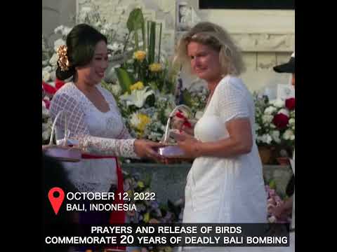 Prayers And Release Of Birds Marking 20 Years Of Deadly Bali Bombing Shorts