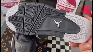 Louis Vuitton x Air Jordan 4 Black LV6927-001kickbulk sneakers 