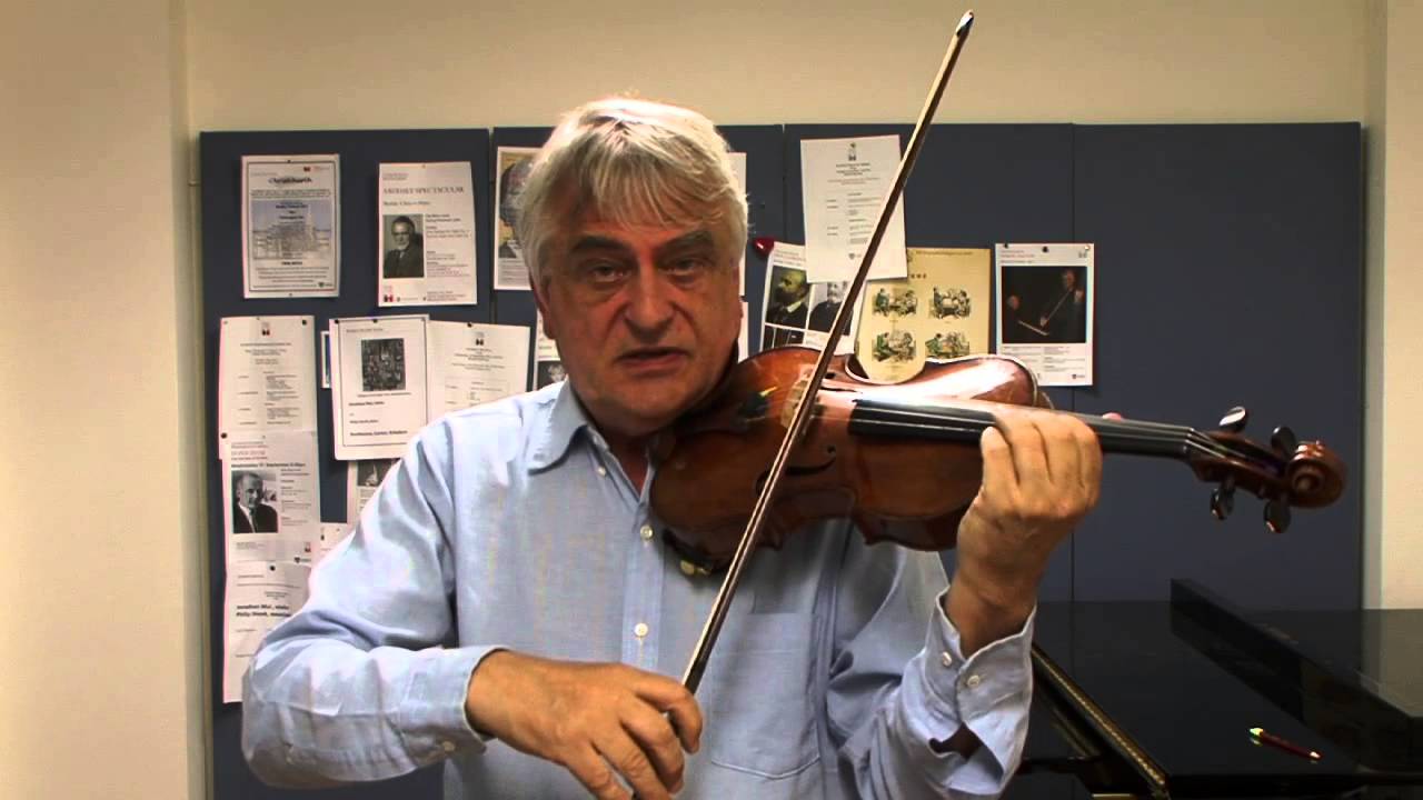 The Violin Channel Professor Ole Bohn Teaching Masterclass Part 1