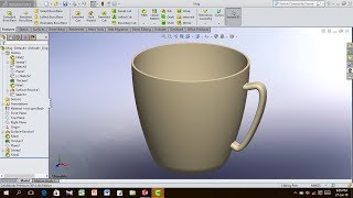 Solidworks Tutorial # Mug Design