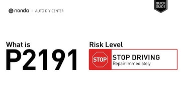 What is P2191 Engine Code [Quick Guide]