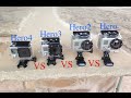 GoPro Hero4 vs Hero3 vs Hero2 vs Hero Slow Motion Testing