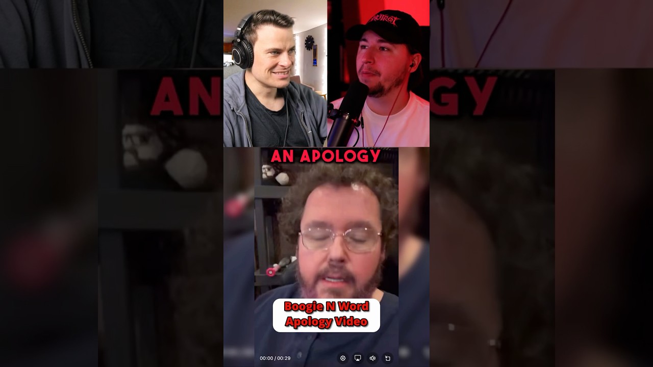 Boogie said N Word (Apology Video)