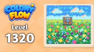 Colony Flow level 1320 walkthrough solution gameplay 