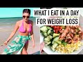 FULL DAY OF EATING FOR WEIGHT LOSS | Realistic & EASY Meal Ideas (carb-cycling)