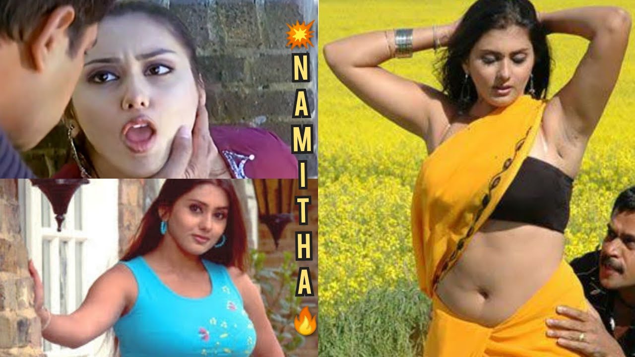 Namitha Fabulous Song Very Hot HD NAVEL SAREE - YouTube