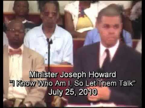 Minister Joseph Howard Ministering at THE GROVE