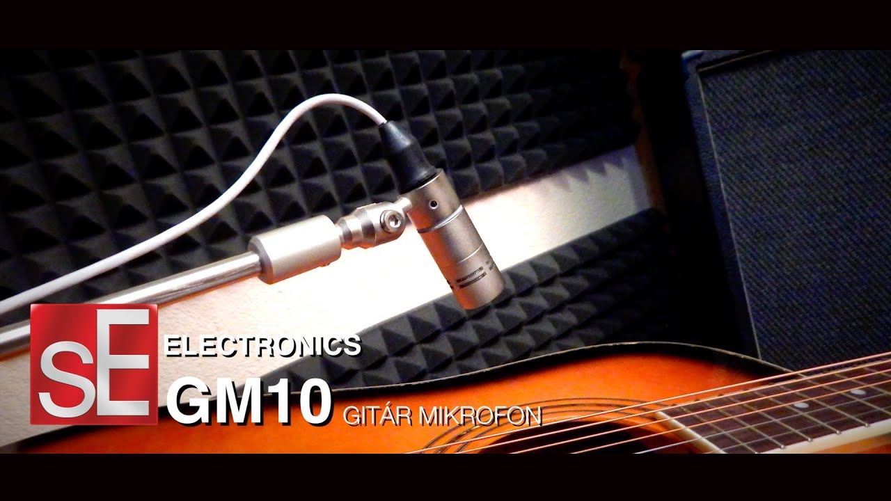 SE Electronics GM10 akusztikus gitár mikrofon - YouTube
