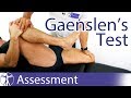 Gaenslen's Test | Sacroiliac Joint Provocation