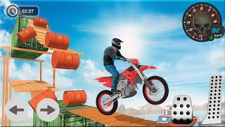 Bike Stunt Race 3D Racing Games - Bike Games Android Gameplay screenshot 5