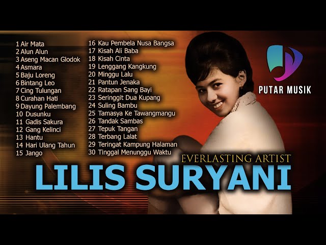 PUTAR MUSIK - ALBUM KENANGAN TERBAIK  LILIS SURYANI TAHUN 1960 AN class=