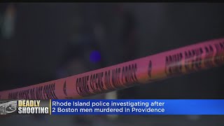 2 Boston Men Dead After Shooting In Providence, Rhode Island